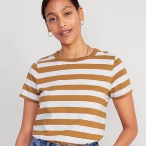 XS Madewell, Urban Outfitters, Everlane, knock off striped shirt from Old Navy.